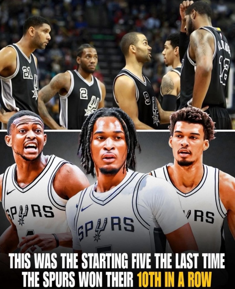 开云体育线上-马刺上次10连胜时首发：邓肯/阿尔德里奇/伦纳德/丹尼·格林/帕克